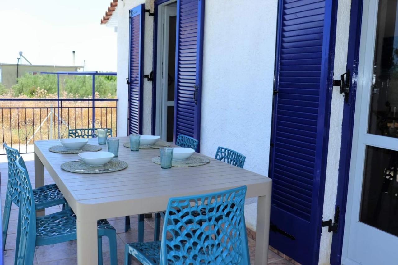 Villa Blue Cocoon - Chrani Messinia Peloponnese- Sea View 800 M From Beach Eksteriør billede