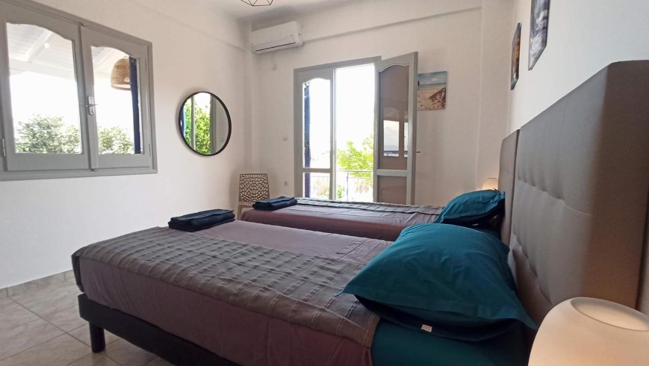 Villa Blue Cocoon - Chrani Messinia Peloponnese- Sea View 800 M From Beach Eksteriør billede