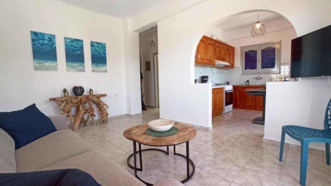 Villa Blue Cocoon - Chrani Messinia Peloponnese- Sea View 800 M From Beach Eksteriør billede